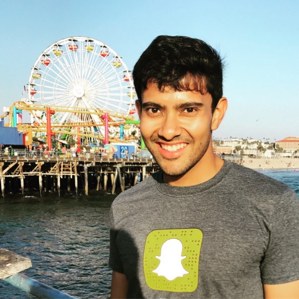 In case you were wondering what I actually look like. Also, yes, that IS my Snapcode.